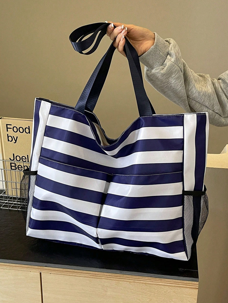 Bolsa de Praia Grande Oversized Múltiplos Compartimentos