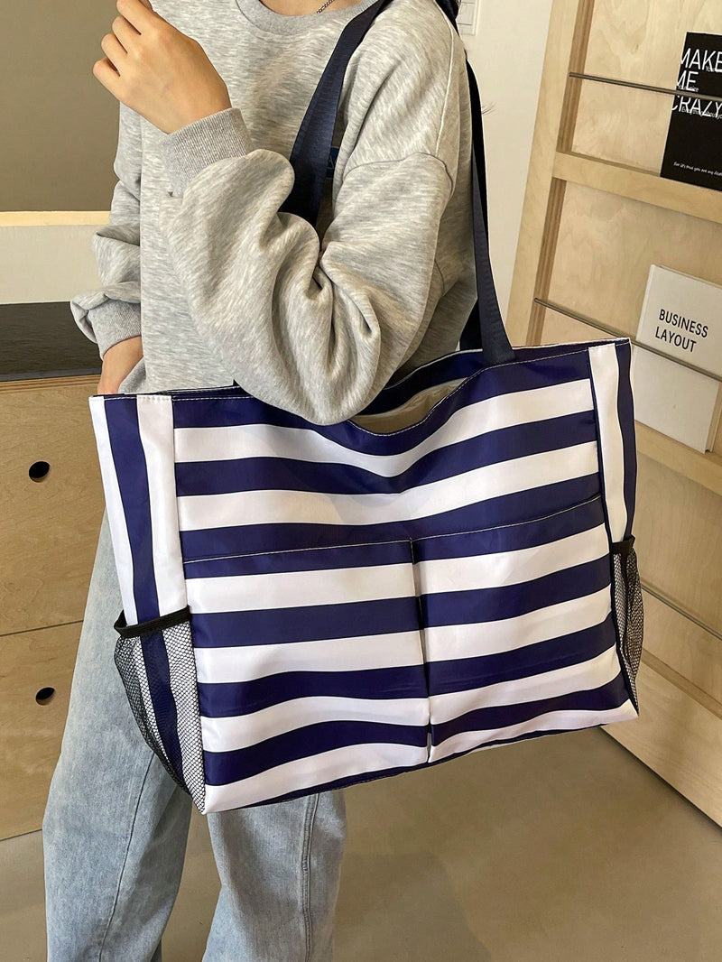 Bolsa de Praia Grande Oversized Múltiplos Compartimentos